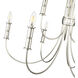 Potiss 9 Light 34 inch Polished Nickel Chandelier Ceiling Light